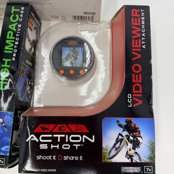 Action Shot Digital Adventure Video Camera with Various Accessories NEW - Picture 4 of 12